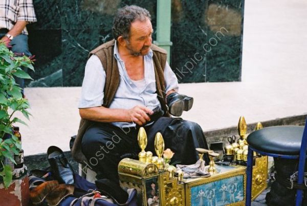 Shoeshine, Istanbul, Turkey